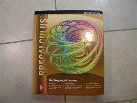 Demana 2006-02 In this new <strong>edition</strong> of "<strong>Precalculus</strong>," Seventh <strong>Edition</strong>,"" the authors encourage graphical, numerical, and algebraic modeling of functions as well as a focus on problem solving, conceptual understanding, and facility with technology. . Glencoe precalculus teacher edition free pdf